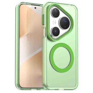 For Huawei Pura 80 Pro Candy Magsafe PC Hybrid TPU Phone Case(Green)