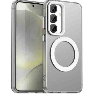 For Samsung Galaxy S25+ 5G Candy Magsafe PC Hybrid TPU Phone Case(White)