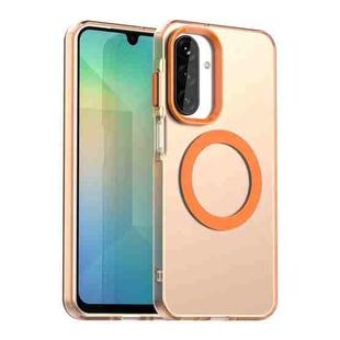 For Samsung Galaxy A17 5G Candy Magsafe PC Hybrid TPU Phone Case(Orange)