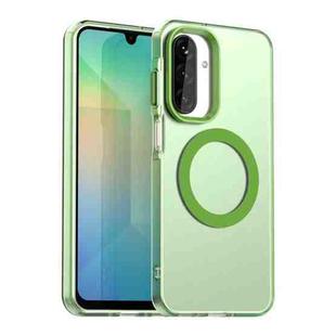For Samsung Galaxy A17 5G Candy Magsafe PC Hybrid TPU Phone Case(Green)