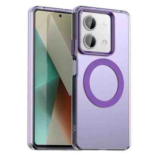 For Xiaomi Poco X6 Neo 5G Candy Magsafe PC Hybrid TPU Phone Case(Purple)