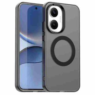 For Xiaomi Poco F7 Candy Magsafe PC Hybrid TPU Phone Case(Black)