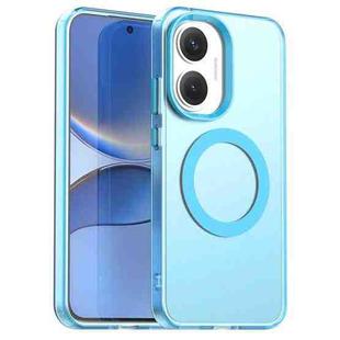 For Xiaomi Poco F7 Candy Magsafe PC Hybrid TPU Phone Case(Blue)