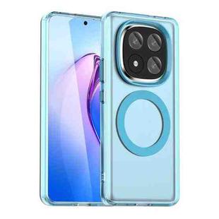 For Redmi Note 14 Pro+ 5G Candy Magsafe PC Hybrid TPU Phone Case(Blue)