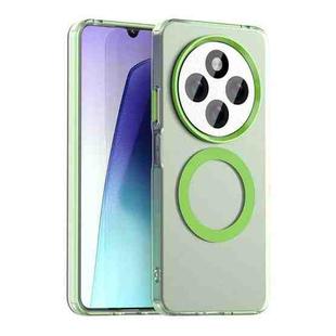 For Redmi A4 Candy Magsafe PC Hybrid TPU Phone Case(Green)