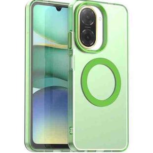For Redmi A5 4G 171.7mm / Xiaomi Pcoc C71 Candy Magsafe PC Hybrid TPU Phone Case(Green)