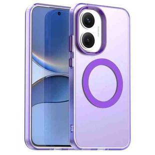 For Redmi Turbo 4 Pro 5G Candy Magsafe PC Hybrid TPU Phone Case(Purple)