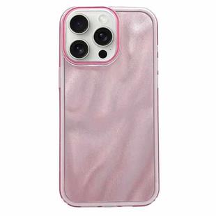For iPhone 11 Pro Max Quicksand Texture Glitter TPU Hybrid PC Phone Case(Pink)