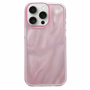 For iPhone 12 Pro Quicksand Texture Glitter TPU Hybrid PC Phone Case(Pink)