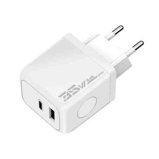 M167 PD 35W Type-C and USB QC 3.0 Fast Charger, Specification:EU Plug(White)