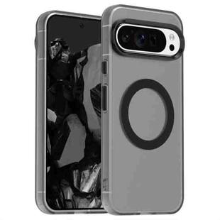 For Google Pixel 9 Pro XL Candy Magsafe PC Hybrid TPU Phone Case(Black)