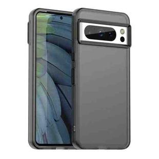 For Google Pixel 8 Pro Candy PC Hybrid TPU Shockproof Phone Case(Black)