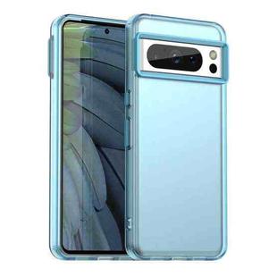 For Google Pixel 8 Pro Candy PC Hybrid TPU Shockproof Phone Case(Blue)