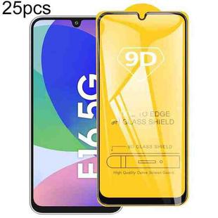 For Samsung Galaxy F16 5G 25pcs 9D Full Glue Full Screen Tempered Glass Film