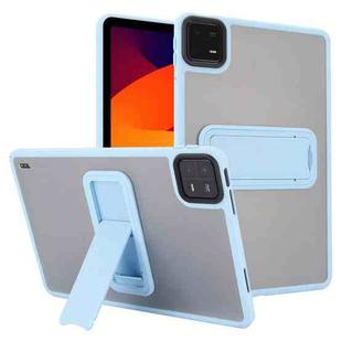 For Xiaomi Redmi Pad SE 11 Skin Feel Holder PC Hybrid TPU Tablet Case(Light Blue)