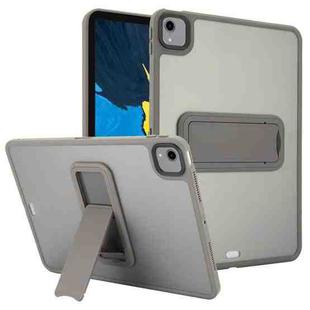 For iPad Pro 11 2018 Skin Feel Holder PC Hybrid TPU Tablet Case(Grey)