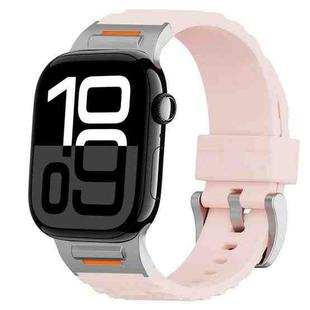 For Apple Watch 42mm / 41mm / 40mm / 38mm Trailblazer Silicone Watch Band(Vintage Rose)