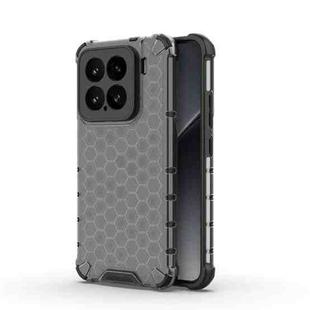 For Xiaomi 15 5G Honeycomb Shockproof Phone Case(Black)