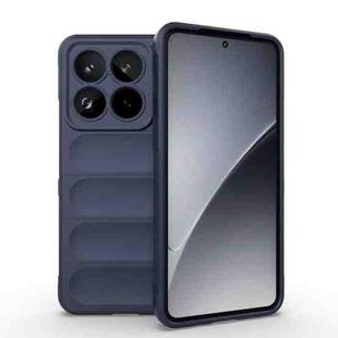 For Xiaomi 15 Pro 5G Magic Shield TPU + Flannel Phone Case(Dark Blue)