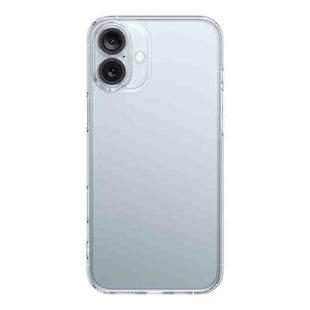 For iPhone 16 Baseus Simple Series Phone Case with Lens Protector(Transparent)