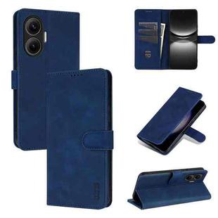 For Redmi Turbo 4 Pro AZNS Skin Feel Calf Texture Flip Leather Phone Case(Blue)