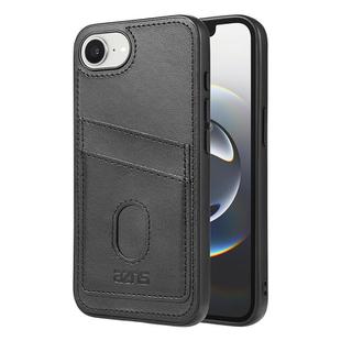 For iPhone 16e AZNS K1 Series Card Slot Business Phone Case(Black)