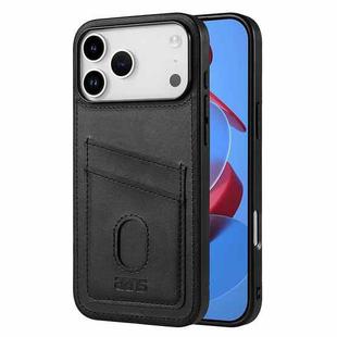 For iPhone 17 Pro Max AZNS K1 Series Card Slot Business Phone Case(Black)