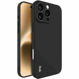 For iPhone 16 Pro Max imak UC-4 Series Straight Edge TPU Phone Case(Black)