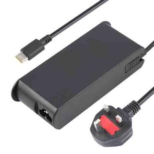 95W 20V 4.75A USB Type-C Plug Laptop Notebook Power Adapter For Lenovo, Plug:UK Plug