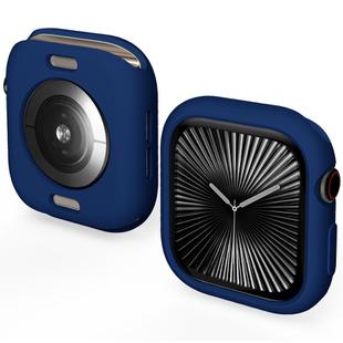 For Apple Watch Series 10 46mm Candy TPU Half Coverage Watch Case(Royal Blue)
