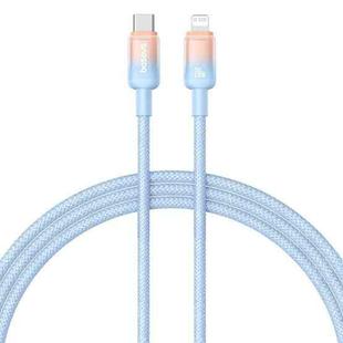 Baseus Discolor Series 20W USB-C / Type-C to 8 Pin Fast Charging Cable, Cable Length:1m(Blue)