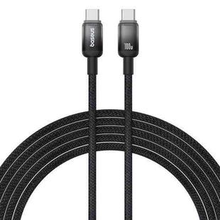 Baseus Discolor Series 100W USB-C / Type-C to USB-C / Type-C Fast Charging Cable, Cable Length:2m(Black)