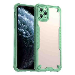 For iPhone 11 Pro Max Armor Glaze PC Hybrid TPU Phone Case(Green)