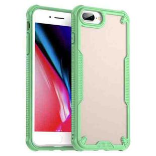 For iPhone 8 Plus Armor Glaze PC Hybrid TPU Phone Case(Green)