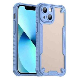 For iPhone 13 mini Armor Glaze PC Hybrid TPU Phone Case(Blue)