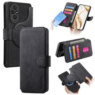 For Honor 200 CaseNeo MagSafe RFID Anti-theft Retro Leather Phone Case(Black)