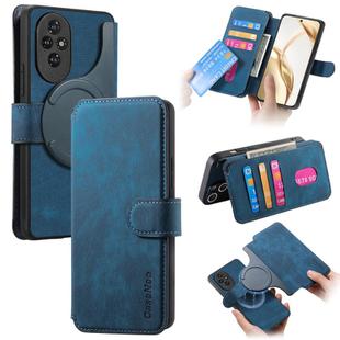 For Honor 200 CaseNeo MagSafe RFID Anti-theft Retro Leather Phone Case(Blue)