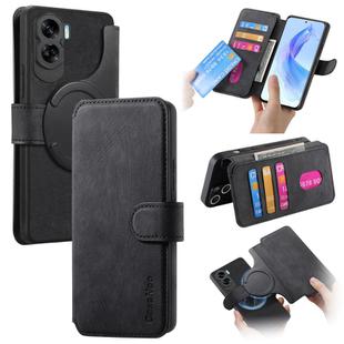 For Honor 90 Lite CaseNeo MagSafe RFID Anti-theft Retro Leather Phone Case(Black)