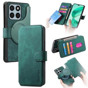 For Honor X8b CaseNeo MagSafe RFID Anti-theft Retro Leather Phone Case(Green)