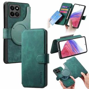 For Honor Play 30M 5G CaseNeo MagSafe RFID Anti-theft Retro Leather Phone Case(Green)
