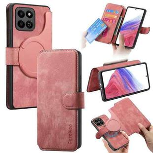 For Honor Play 30M 5G CaseNeo MagSafe RFID Anti-theft Retro Leather Phone Case(Pink)