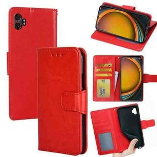 For Samsung Galaxy Xcover 7 Pro 5G Crystal Texture Leather Phone Case(Red)