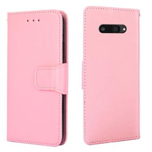For Kyocera Digno SX4 5G Crystal Texture Leather Phone Case(Pink)