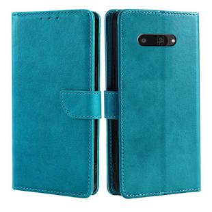 For Kyocera Digno SX4 5G Calf Texture Buckle Flip Leather Phone Case(Light Blue)