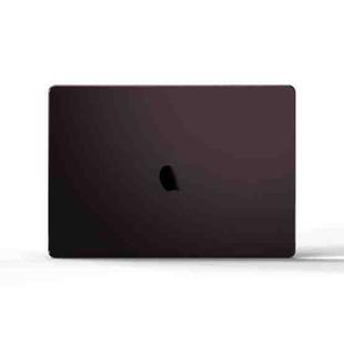 For MacBook Air 15 M2 A2941 / M3 A3114 Ultra-thin Crystal Hardshell Laptop Protective Case(Black)