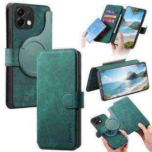 For OPPO K12s / K13x / K13 CaseNeo MagSafe RFID Anti-theft Retro Leather Phone Case(Green)