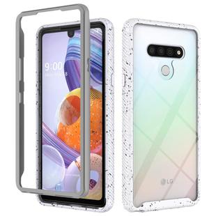 For LG Stylo 6 Shockproof Starry Sky PC + TPU Protective Case(White)