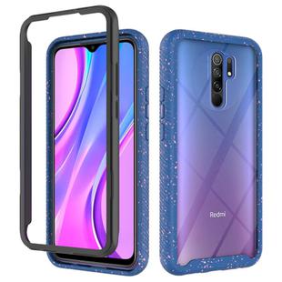 For Xiaomi Redmi 9 Shockproof Starry Sky PC + TPU Protective Case(Blue)