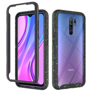 For Xiaomi Redmi 9 Shockproof Starry Sky PC + TPU Protective Case(Black)