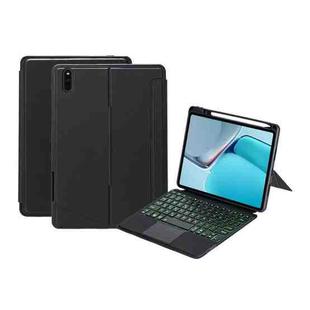 For Huawei MatePad 11 2021 Detachable Backlit Bluetooth Keyboard Leather Case with Touchpad(Black)